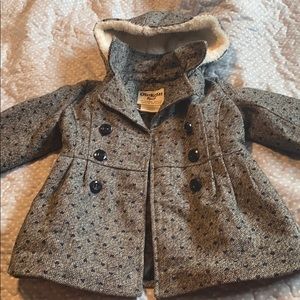 Toddler Dress Coat Like New OskKosh 2T
